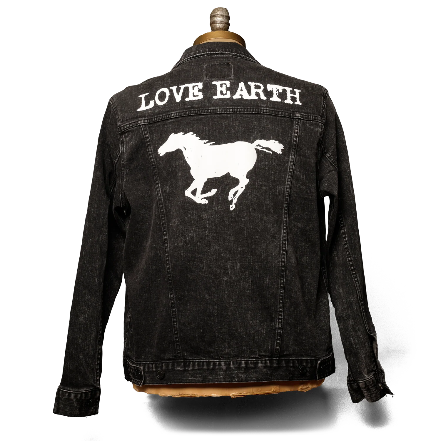 Love Earth Denim Jacket - Image 2