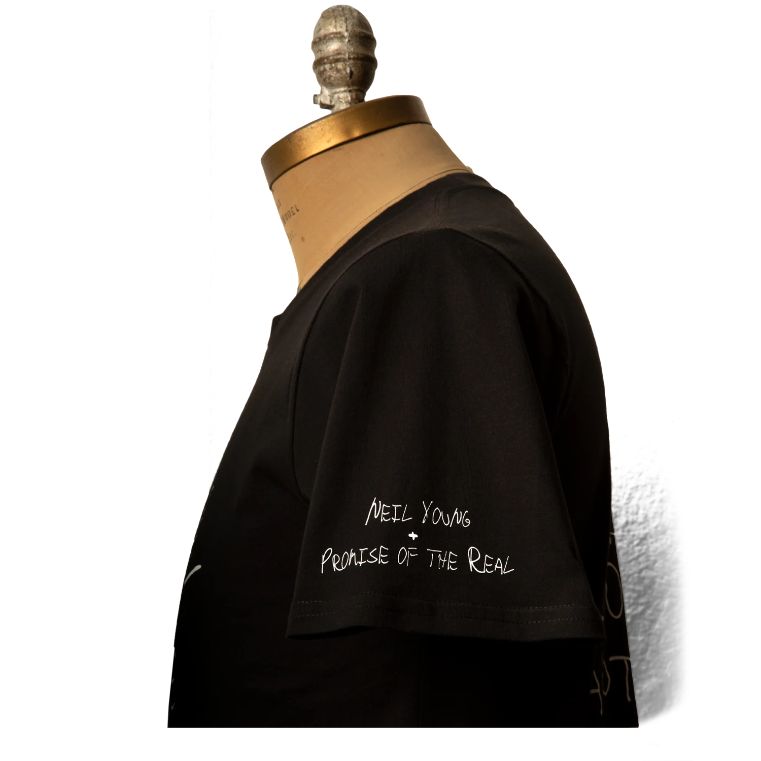 Soft Organic Neil And The Real Name Men's Black T-Shirt - Image 3